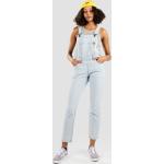 Reduzierte Blaue Streetwear Blue Tomato Jeans-Latzhosen mit Knopf aus Baumwolle für Damen Größe XS 
