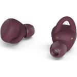HAMA LiberoBuds Bluetooth In-Ear Kopfhörer, Rot, Full Wireless mit Ladestation und Telefonfunktion