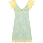 Reduzierte Grüne Elegante Blugirl by Blumarine Spitzenkleider mit Reißverschluss aus Spitze für Damen Größe M für den für den Sommer 