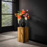 Reduzierte Schwarze Blumenhocker & Blumentische aus Massivholz Breite 0-50cm, Höhe 0-50cm 