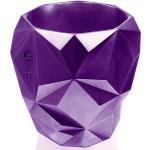 Reduzierte Violette Moderne 35 cm Runde Pflanzkübel & Blumentöpfe aus Beton Indoor 