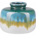 Reduzierte Blaue Moderne 16 cm Beliani Vasen & Blumenvasen 16 cm aus Keramik 