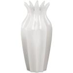 Weiße 20 cm Formano Vasen & Blumenvasen 20 cm aus Porzellan 