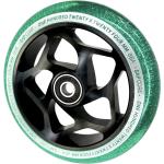 Blunt Gap Core Stunt-Scooter Wheel 120mm Roller Rolle schwarz jade grün Glitter