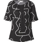 Reduzierte Offwhitefarbene s.Oliver BLACK LABEL Tunika-Blusen für Damen Größe XS Große Größen 