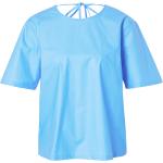 Reduzierte Himmelblaue Just Female Tunika-Blusen für Damen Größe S 