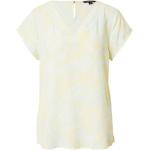 Reduzierte Pastellgrüne Blumenmuster Comma Tunika-Blusen für Damen 