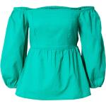 Reduzierte Unifarbene Dorothy Perkins Schulterfreie Tunika-Blusen aus Leinen für Damen Größe 3 XL Große Größen 