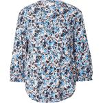 Hellblaue Blumenmuster s.Oliver Tunika-Blusen für Damen Größe XS Große Größen 