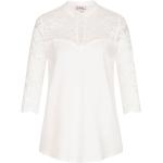 Weiße MarJo Transparente Blusen & durchsichtige Blusen durchsichtig aus Nylon für Damen Größe S 