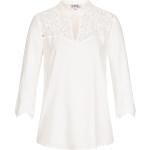 Weiße MarJo Transparente Blusen & durchsichtige Blusen durchsichtig aus Nylon für Damen Größe S 
