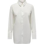 Reduzierte Silberne Langärmelige ONLY Olivia Tunika-Blusen aus Polyester für Damen Größe L 
