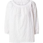 Reduzierte Weiße Langärmelige Brax Tunika-Blusen für Damen Größe S 