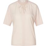 Reduzierte Sandfarbene Unifarbene Halblangärmelige Brax Feel Good Blusenshirts & Schlusen aus Viskose maschinenwaschbar für Damen Größe XL für den für den Frühling 