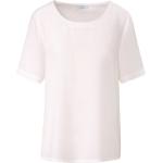 Weiße Kurzärmelige Peter Hahn Nachhaltige Blusenshirts & Schlusen mit Vogel-Motiv maschinenwaschbar für Damen Größe XL 