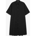 Schwarze Oversize Monki Bio Mini Minikleider & kurze Kleider für Damen Größe XXS für den für den Herbst 