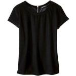 Schwarze Elegante Esmara Blusenshirts & Schlusen mit Pailletten aus Samt für Damen Größe M für den für den Frühling 