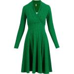 Grüne Blutsgeschwister Nachhaltige V-Ausschnitt Wickelkleider für Damen Größe XL für den für den Herbst 