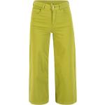 Grüne Unifarbene Blutsgeschwister 5-Pocket Hosen mit Reißverschluss für Damen Größe XS 