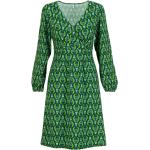Reduzierte Grüne Blutsgeschwister V-Ausschnitt Jerseykleider aus Jersey für Damen Größe XS 