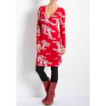 Rote Blutsgeschwister Mini Wickelkleider aus Jersey enganliegend für Damen Größe XL für den für den Winter 