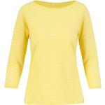 Reduzierte Gelbe Sportliche 3/4-ärmelige Blutsgeschwister Jerseyshirts aus Jersey für Damen Größe M 