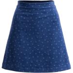 Blaue Blutsgeschwister Mini High Waist Röcke & Taillenröcke mit Reißverschluss aus Samt für Damen Größe M 