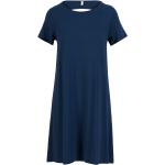 Blaue Blutsgeschwister Shirtkleider aus Jersey für Damen Größe L für den für den Sommer 