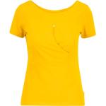 Gelbe Blutsgeschwister Bio T-Shirts für Damen Größe L für den für den Sommer 