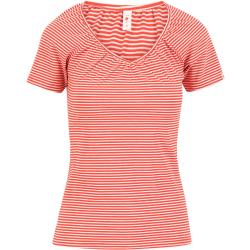 Blutsgeschwister T-Shirt Sailordarling Damen Kurzarm-Shirt, Rot, XL
