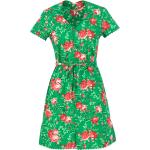 Grüne Kurzärmelige Blutsgeschwister Mini Sommerkleider für Damen Größe S für den für den Sommer 
