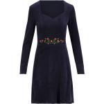 Reduzierte Blaue Blutsgeschwister Bio Mini Herzförmige Minikleider & kurze Kleider für Damen Größe XL für Partys für den für den Winter 