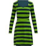 Grüne Bestickte Blutsgeschwister Bio Herzförmige Winterkleider aus Nicki für Damen Größe S für Partys für den für den Winter 