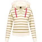 Reduzierte Braune Bogner Fire + Ice V-Ausschnitt Damensweatshirts mit Kapuze Größe L für den für den Herbst 
