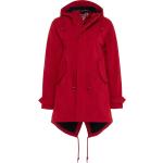BMS Damen Mantel Kurzmantel Outdoor Jacke Hafen City Coat Softshell Grösse 34 Farbe Rot
