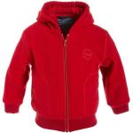 Reduzierte Rote Sportliche Atmungsaktive BMS College Jacken für Kinder & Baseball Jacken für Kinder mit Reißverschluss aus Taft Größe 146 für den für den Winter 