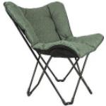 BO-CAMP Schmetterling Stuhl Himrod Camping Garten Lounge Stuhl Sessel Klappstuhl Farbe: Grün