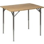 Bo-Camp Suffolk Campingtisch Falt-Tisch Gartentisch 80x60cm Outdoor höhenverstellbar Bambus 1B-Ware
