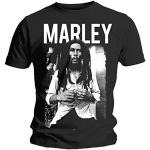 Marley Herren Bob T-Shirt, Schwarz, XXL