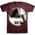 Bob Marley T-Shirt Smokin Circle S Braun