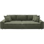 bobb Big Sofa Arissa de Luxe - grün - Materialmix - 292 cm - 84 cm - 120 cm - Polstermöbel > Sofas > Big-Sofas