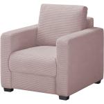 bobb Sessel mit Boxspringpolsterung Lisa de Luxe - rosa/pink - Materialmix - 85 cm - 90 cm - 93 cm - Polstermöbel > Sessel > Fernsehsessel