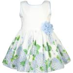 Weiße Bóboli Druckkleider & bedruckte Kinderkleider aus Baumwolle für Mädchen Größe 104 für den für den Sommer 