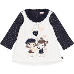 Bunte Langärmelige Bóboli Kinderkleider A-Linie mit Knopf aus Baumwolle für Mädchen Größe 116 