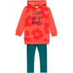 Rote Bóboli Kindersweatkleider aus Baumwolle für Mädchen Größe 122 für den für den Winter 