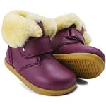 Bobux I-Walk Desert Arctic Lamb Shearling + Merino Fleece Lining Boot, Wanderschuhe - Ein Stiefel aus Leder mit flexibler Sohle, Boysenberry, 24 EU
