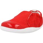 Rote Bobux Low Sneaker ohne Verschluss aus Textil für Kinder Größe 22 