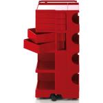 Rote B-Line Boby Rollcontainer mit Schublade Höhe 50-100cm 