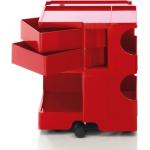 Rote B-Line Boby Rollcontainer mit Schublade Höhe 50-100cm 
