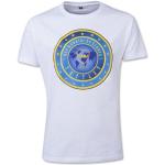 Boca Juniors Herren Boca Rey Mundial T-Shirt, Größe XL, Weiß, XXL